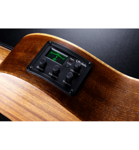 Tiki Mini Bass Fretless cutaway acoustic elec | UKULELES Lâ…