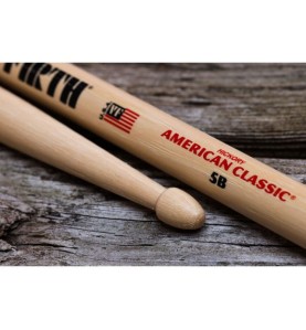 5B American Classic hickory | BAGUETTES BATTERIE Vic Firth…