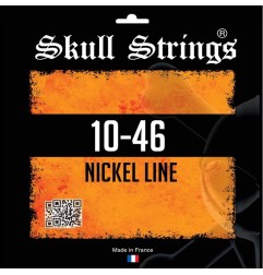Skull Strings Nickel Line 10‑46 – Cordes Guitare Électrique