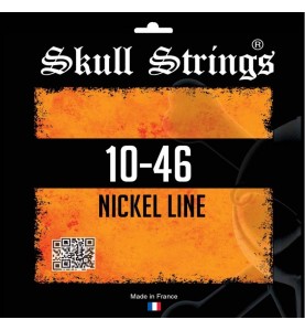 Skull Strings Nickel Line 10‑46 – Cordes Guitare Électrique