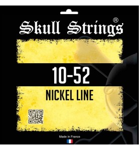 Skull Strings Nickel Line 10‑52 – Cordes Guitare Électrique