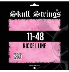 Skull Strings Nickel Line 11‑48 – Cordes Guitare Électrique
