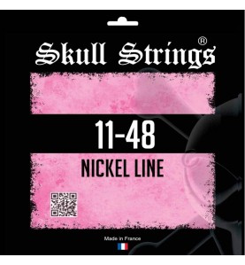 Skull Strings Nickel Line 11‑48 – Cordes Guitare Électrique