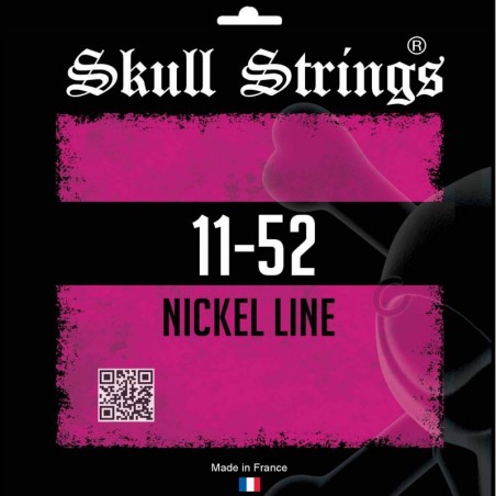 Skull Strings Nickel Line 11‑52 – Cordes Guitare Électrique