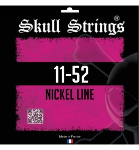 Skull Strings Nickel Line 11‑52 – Cordes Guitare Électrique