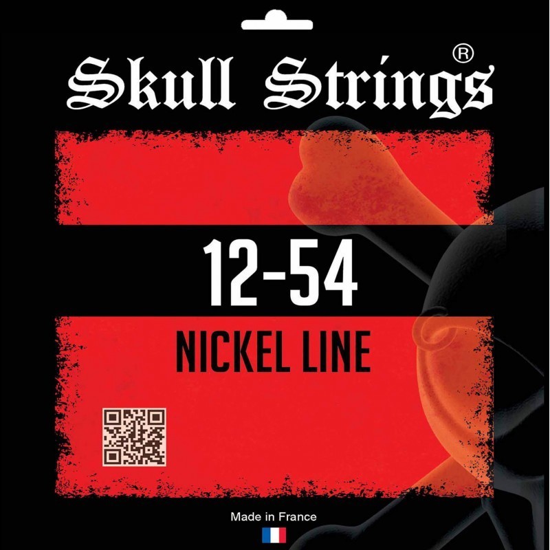Skull Strings Nickel Line 12‑54