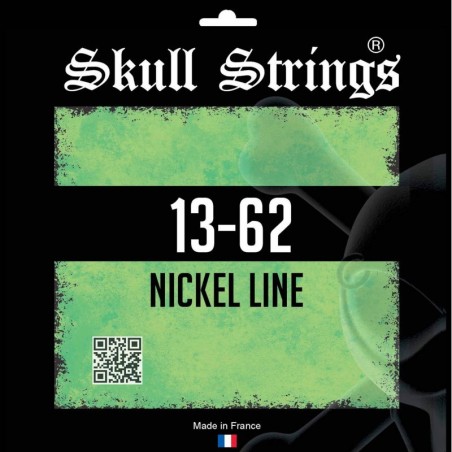 Skull Strings Nickel Line 13‑62 – Cordes Guitare Électrique