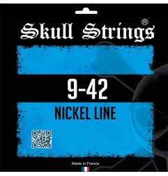 Skull Strings Nickel Line 9‑42 – Cordes Guitare Électrique