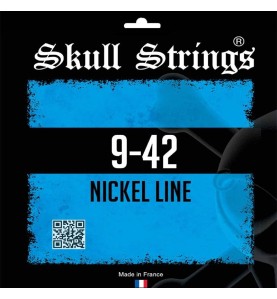 Skull Strings Nickel Line 9‑42 – Cordes Guitare Électrique
