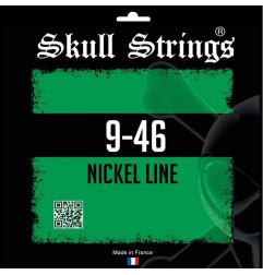 Skull Strings Nickel Line 9‑46 – Cordes Guitare Électrique