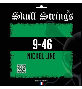 Skull Strings Nickel Line 9‑46 – Cordes Guitare Électrique