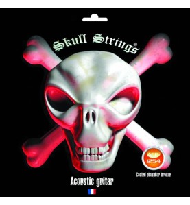 Skull Strings Acoustic 12‑54 – Coated Phosphore Bronze