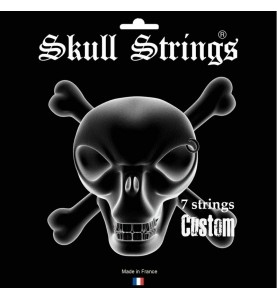 Skull Strings 7 Cordes 10‑62 – Set Custom Nickel