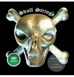 Skull Strings Drop D 10‑52 – Acier Inoxydable