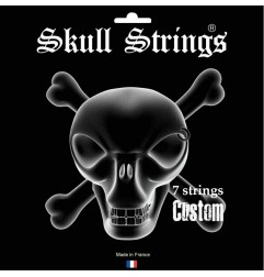 Skull Strings 7 Cordes 0095‑064 – Set Custom Nickel