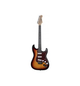 Eko GEE ST100-SB - Guitare Électrique Débutant Sunburst