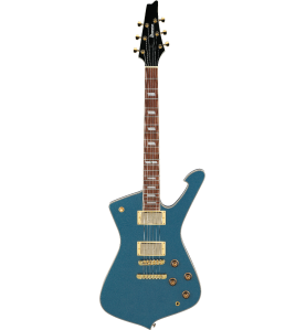 Ibanez IC420-ABM Iceman - Guitare Électrique Antique Blue Metallic