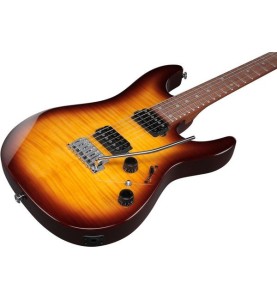 Ibanez AZ24S1F-VLS Premium - Violin Sunburst & Érable Torréfié