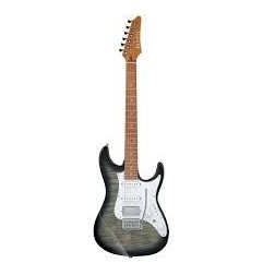 Ibanez AZ22S1F-TKS Premium - Transparent Black Burst & Érable Torréfié