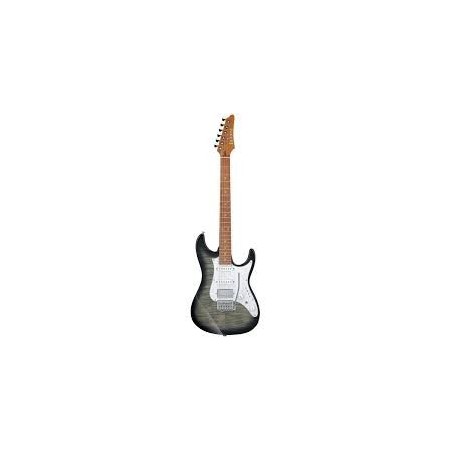 Ibanez AZ22S1F-TKS Premium - Transparent Black Burst & Érable Torréfié