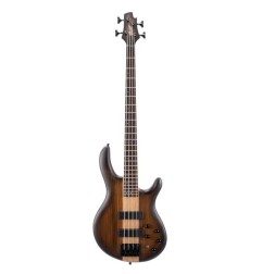 Cort C4 Plus OVMH-ABB : Basse Électrique Active Antique Brown Burst