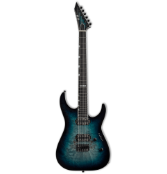 ESP E-II M-II HT Mercury Blue Burst - Bare Knuckle Aftermath