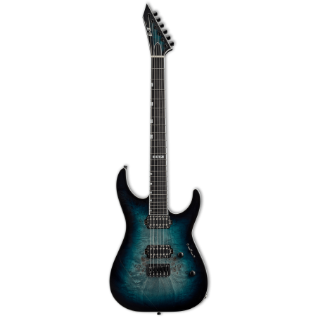 ESP E-II M-II HT Mercury Blue Burst - Bare Knuckle Aftermath