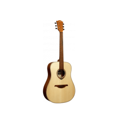 LÂG T70D-NAT : Guitare Acoustique Dreadnought Table Massive
