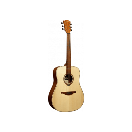 LÂG T70D-NAT : Guitare Acoustique Dreadnought Table Massive