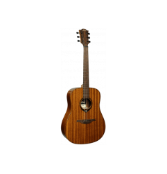 LÂG T98D Tramontane : Guitare Acoustique Dreadnought tout Khaya