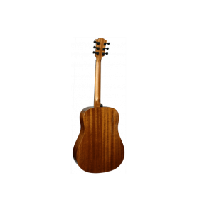 LÂG T98D Tramontane : Guitare Acoustique Dreadnought tout Khaya