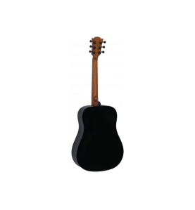 LÂG T118D-BLK : Guitare Acoustique Dreadnought Noire Brillance