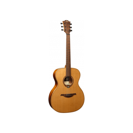 LÂG T170A Tramontane : Guitare Acoustique Auditorium Table Cèdre Massif
