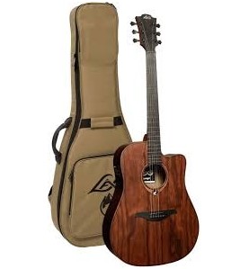 LÂG Sauvage Dreadnought Cutaway : Guitare Électro-Acoustique Éco-Responsable