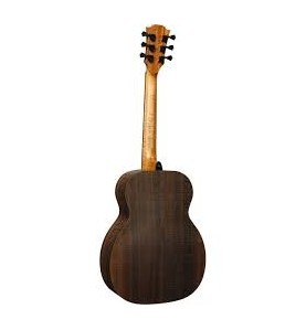 LÂG Travel Spruce : Guitare de Voyage Table Massive avec Housse