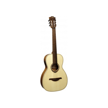 LÂG T177PE : Guitare Électro-Acoustique Parlor Table Massive
