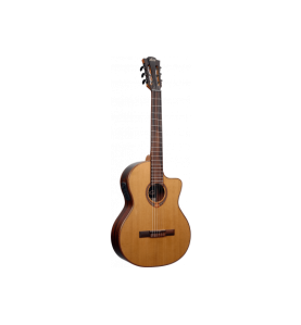 LÂG OC118CE Occitania : Guitare Classique Électro-Acoustique Cutaway