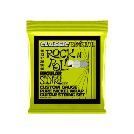 Cordes Ernie Ball Classic Rock n Roll Pure Nickel - 10-46 (P02251)