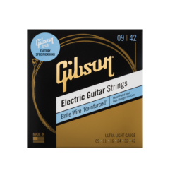 Cordes Guitare Électrique Gibson Brite Wire - Nickel Plated Steel