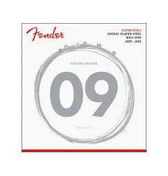 Cordes Fender Super 250's Nickel Plated Steel - 9-42