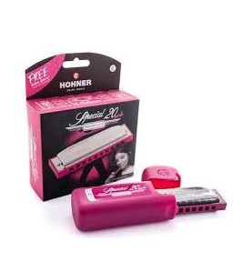 Harmonica Hohner Special 20 Edition Rose (Pink) - Tonalité Do (C)