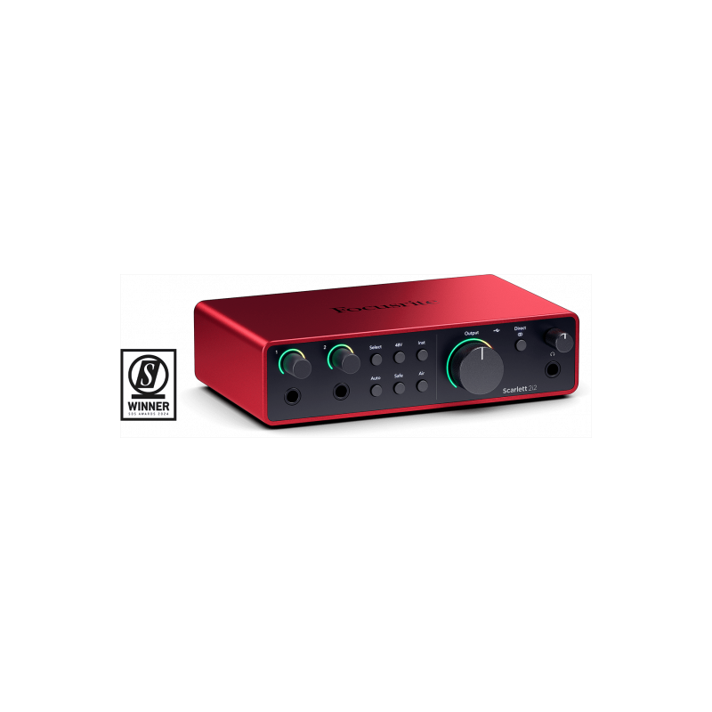 Scarlett G4 - Scarlett 2I2 4th Gen - 2 in / 2 out - USB-C Scarlett G4 - Scarlett 2I2 4th Gen - 2 in / 2 out - USB-C