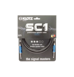 Câble Instrument Klotz SC1PP01SW - 1m - Jack Droit/Droit