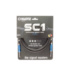 Câble Instrument Klotz SC1PP01SW - 1m - Jack Droit/Droit