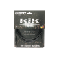 Câble klotz noir 6m Câble klotz noir 6m
