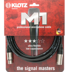 Câble Micro XLR Klotz M1K1FM0500 - 5m - Qualité Pro