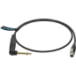 câble d'instrument premium pour émetteur de poche Shure TQG (mini XLR 4p) - jack mono, doré KSH câble d'instrument premium pour émetteur de poche Shure TQG (mini XLR 4p) - jack mono, doré KSH