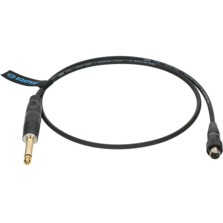 Câble Klotz KSH-305P - 0,7m - Silent Plug Droit Pro