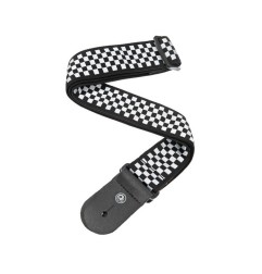 Sangle Guitare D'Addario 50C02 Rock Damier | Courroie Vintage