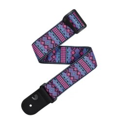 Sangle Guitare Écoresponsable D'Addario Eco-Woven | Motif Aztec
